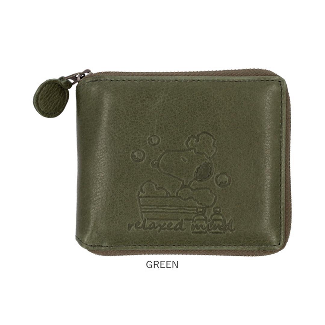 スヌーピー 財布 PEANUTS 7347 通販 二つ折り財布 二つ折り 2つ折り財布 さいふ サイフ お財布 おさいふ レディース ラウンドファスナー おしゃれ 大人かわいい SNOOPY 可愛い 高校生 中学生 シンプル 小銭入れあり レディース財布 BLUE ・