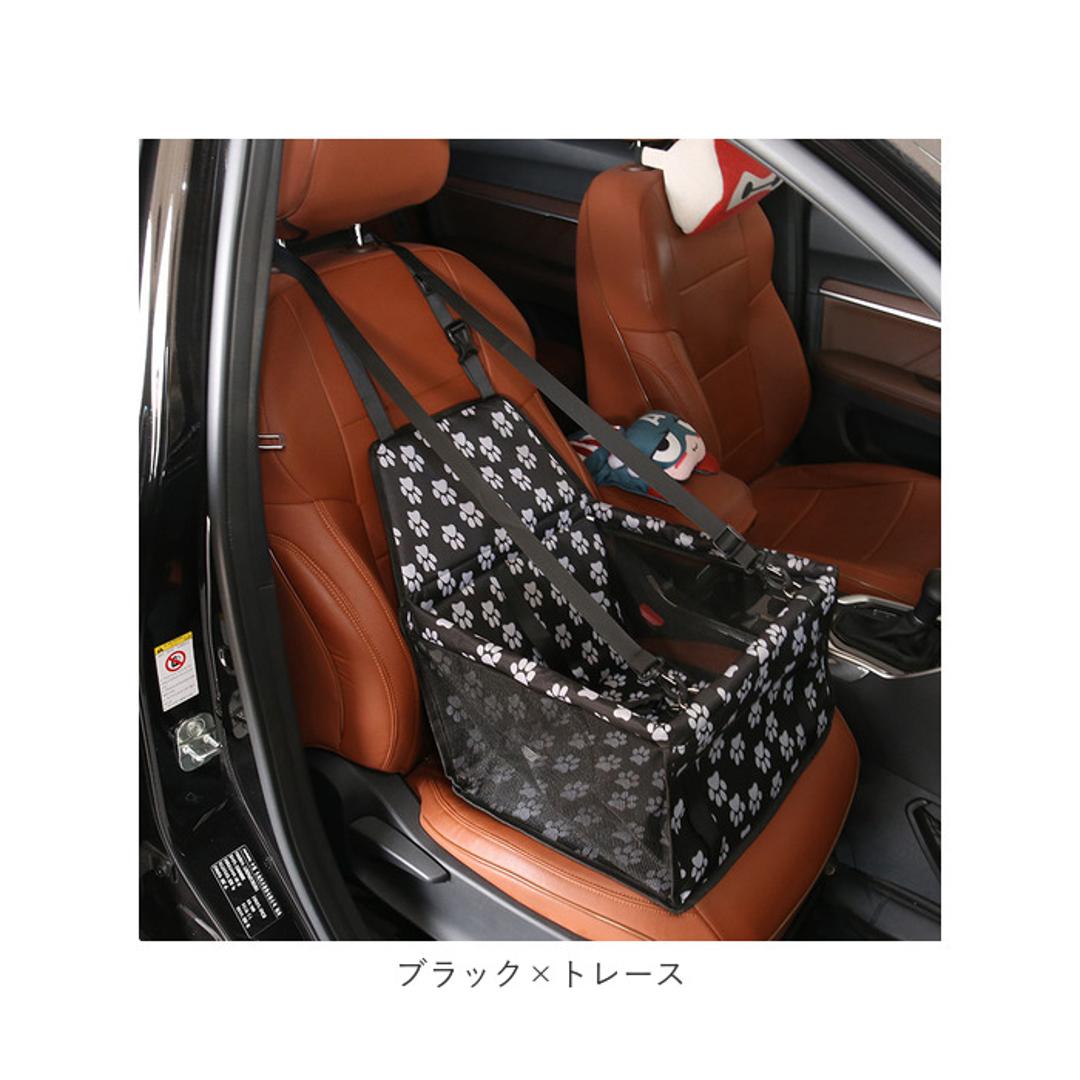 ドライブボックス 犬 猫 通販 小型犬 中型犬 ペット用 ドライブ ペットボックス 折りたたみ コンパクト 旅行 座席 アウトドア お出かけ カー用品 ドライブ用品 カーシート アウトドア ドライブ 犬用品 ペット用品 グレー ・