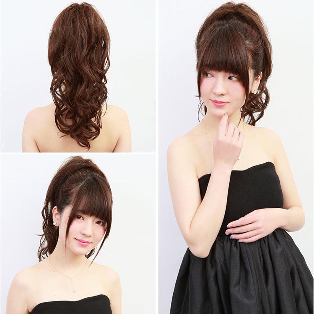 プリシラ 部分 ウィッグ prisila AC-77 通販 日本製 ポニーテールウィッグ つけ毛 ポイントウィッグ 部分ウィッグ ウイッグ ポイントウイッグ 部分ウイッグ プリシラウィッグ 付け髪 盛り髪 ロングカール 耐熱 巻き髪 つけげ 耐熱ナチュラルカラー ・