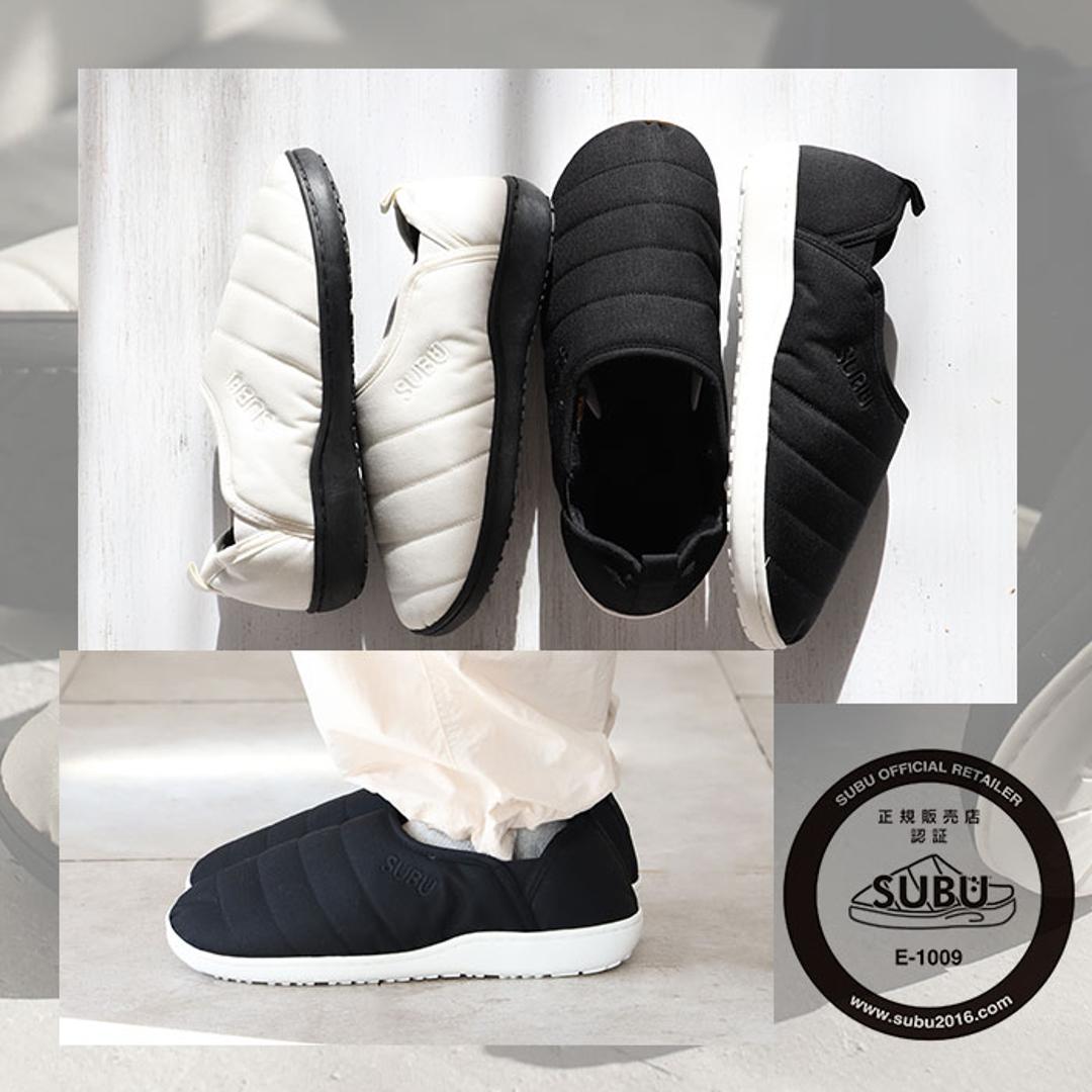 SUBU スブ サンダル 冬 通販 冬用サンダル 暖かいサンダル スリッポン 外履き かかとあり 起毛加工 クッション 暖か 暖かい 軽い 軽量 冬用 キルティング amp スブアンプ レディース メンズ ユニセックス 男女兼用 オフィス おしゃれ モノブラック 【即日発送】22-23.5cm