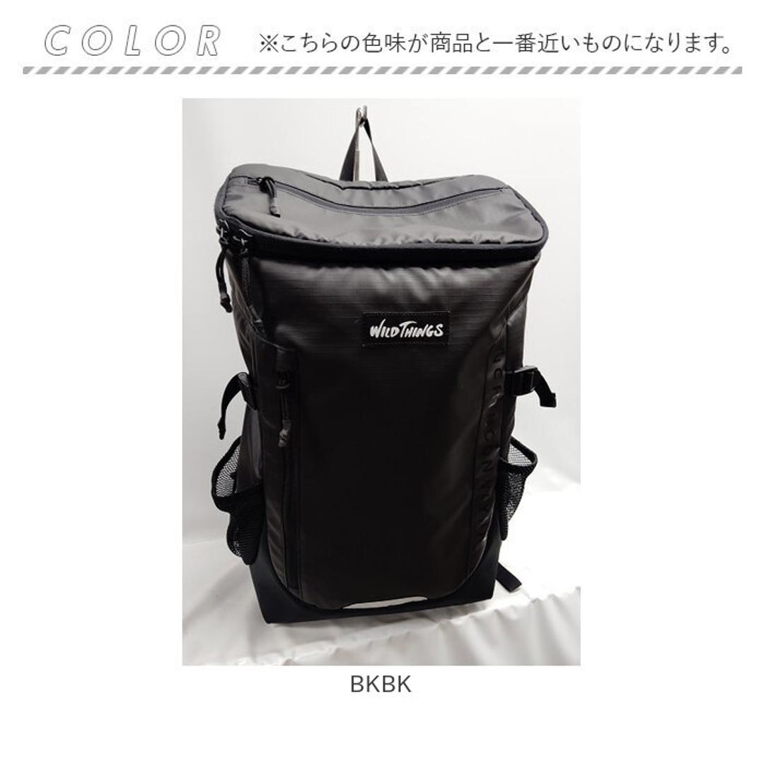 ワイルドシングス リュック WILDTHINGS WT-380-3104 通販 バックパック リュックサック デイパック メンズ スクエアリュック 約30l 30リットル 大容量 ボックスリュック 通学 アウトドア スポーツ レディース 出張 通勤 メンズバッグ BKLM ・