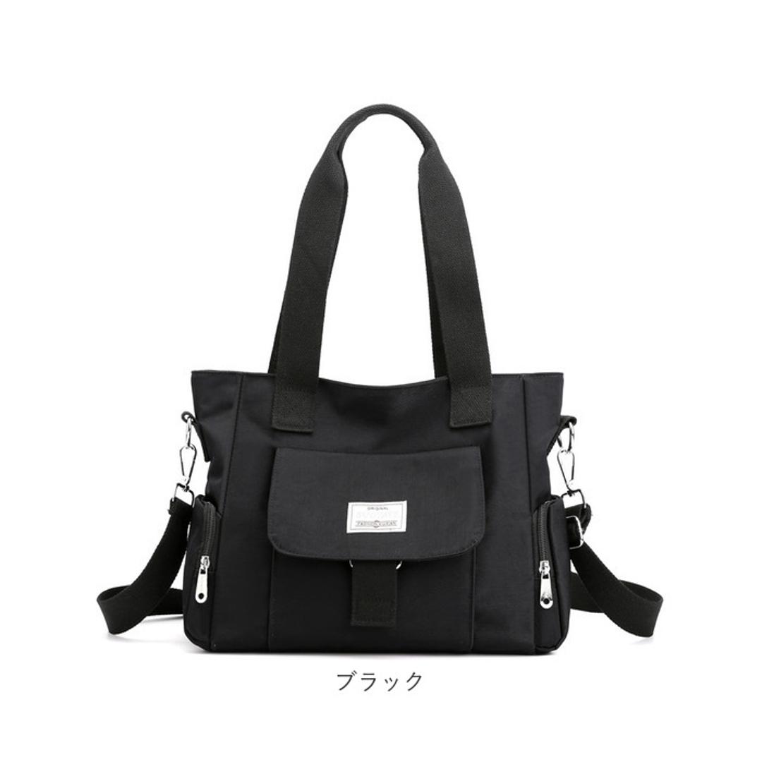 トートバッグ 斜め掛け レディース 通販 トートバック ショルダーバッグ ショルダーバック 斜め掛け 肩掛け ショルダー トート 手提げ 2way 軽量 大容量 撥水 A4 ナイロン おしゃれ 大人 通勤 通学 パープル ・