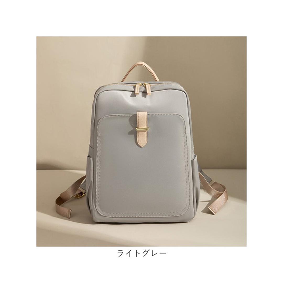 PCリュック レディース 通販 pcリュック リュック デイパック リュックサック バックパック パソコン用バッグ ブリーフケース PC鞄 柔らかい やわらかい オックスフォード シンプル きれいめ おしゃれ 大人 通勤 通学 旅行 トラベル ベージュ ・