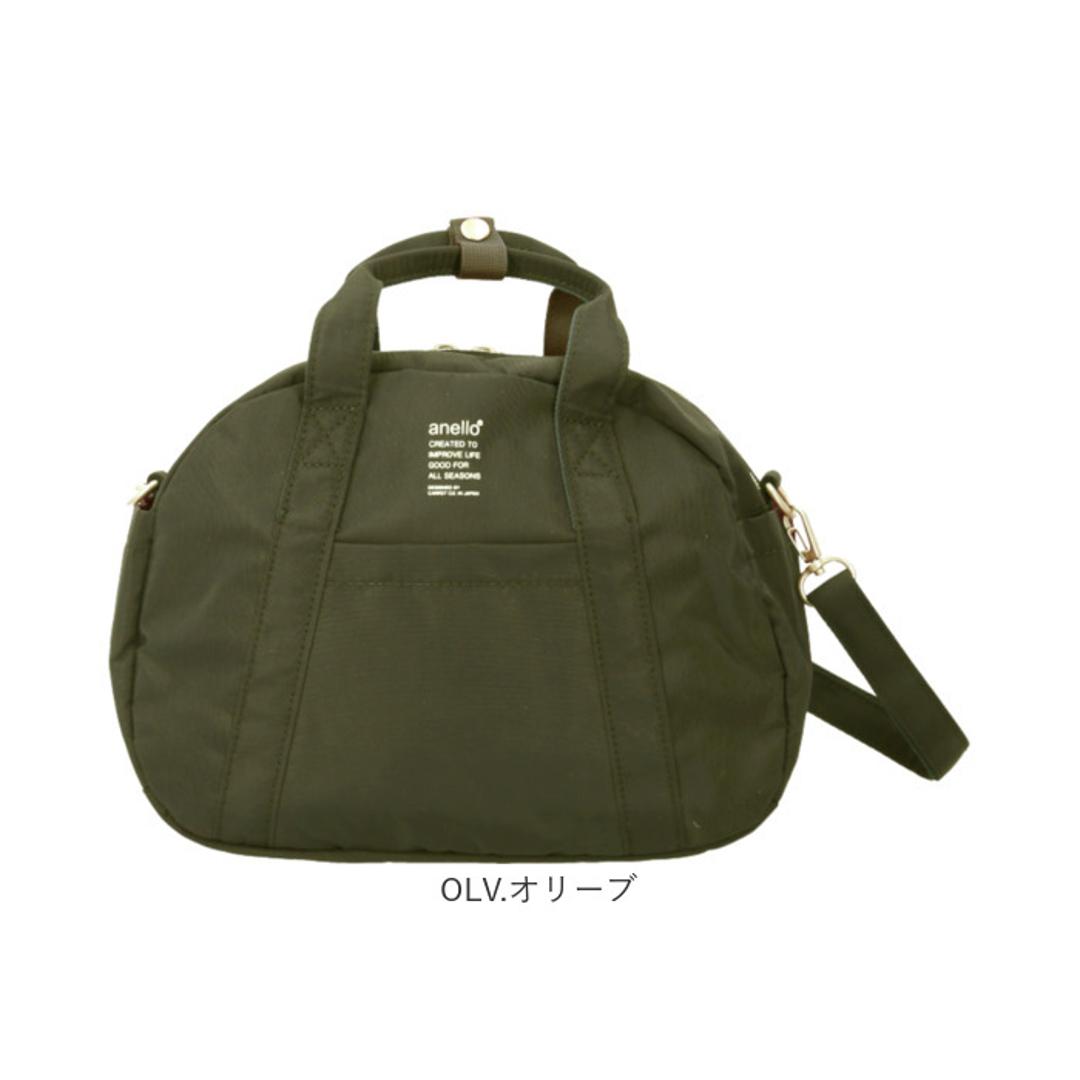 アネロ ショルダーバッグ anello ATM0963 通販 ショルダーバック 斜めがけバッグ ミニボストンバッグ レディース 小さめ メンズ 斜めがけ 大人 軽量 軽い ナイロン 撥水 ファスナー付き かわいい シンプル 旅行 PARADE レディースバッグ BK.ブラック ・