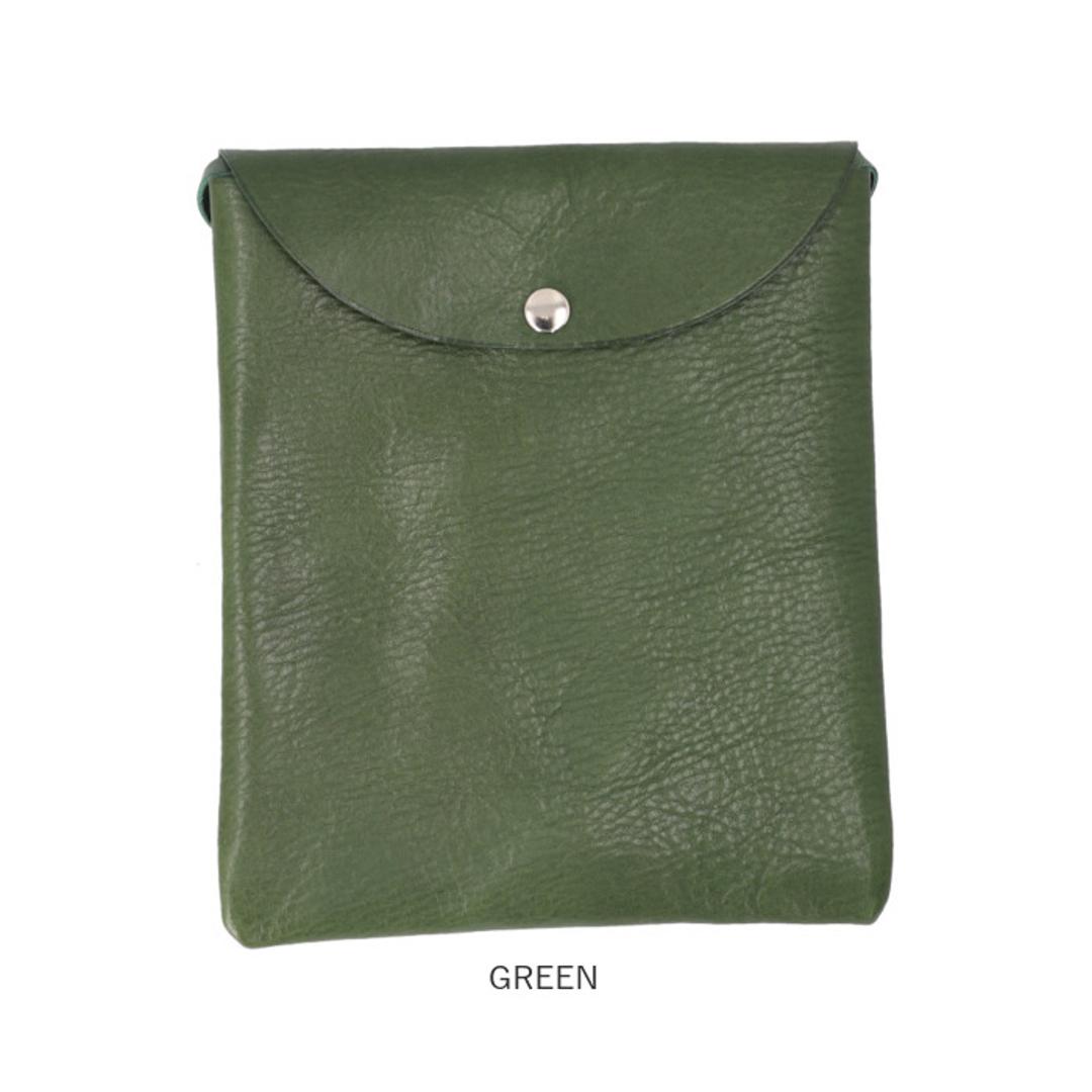 ショルダーバッグ 日本製 メンズ 通販 サコッシュ レディース レザー 本革 肩掛け レザーバッグ 斜めがけ 斜め掛け バッグ 小さめ 軽量 軽い おしゃれ シンプル カジュアル 無地 男女兼用 アウトドア スリム 薄い レジャー ギフト 贈り物 BLACK ・