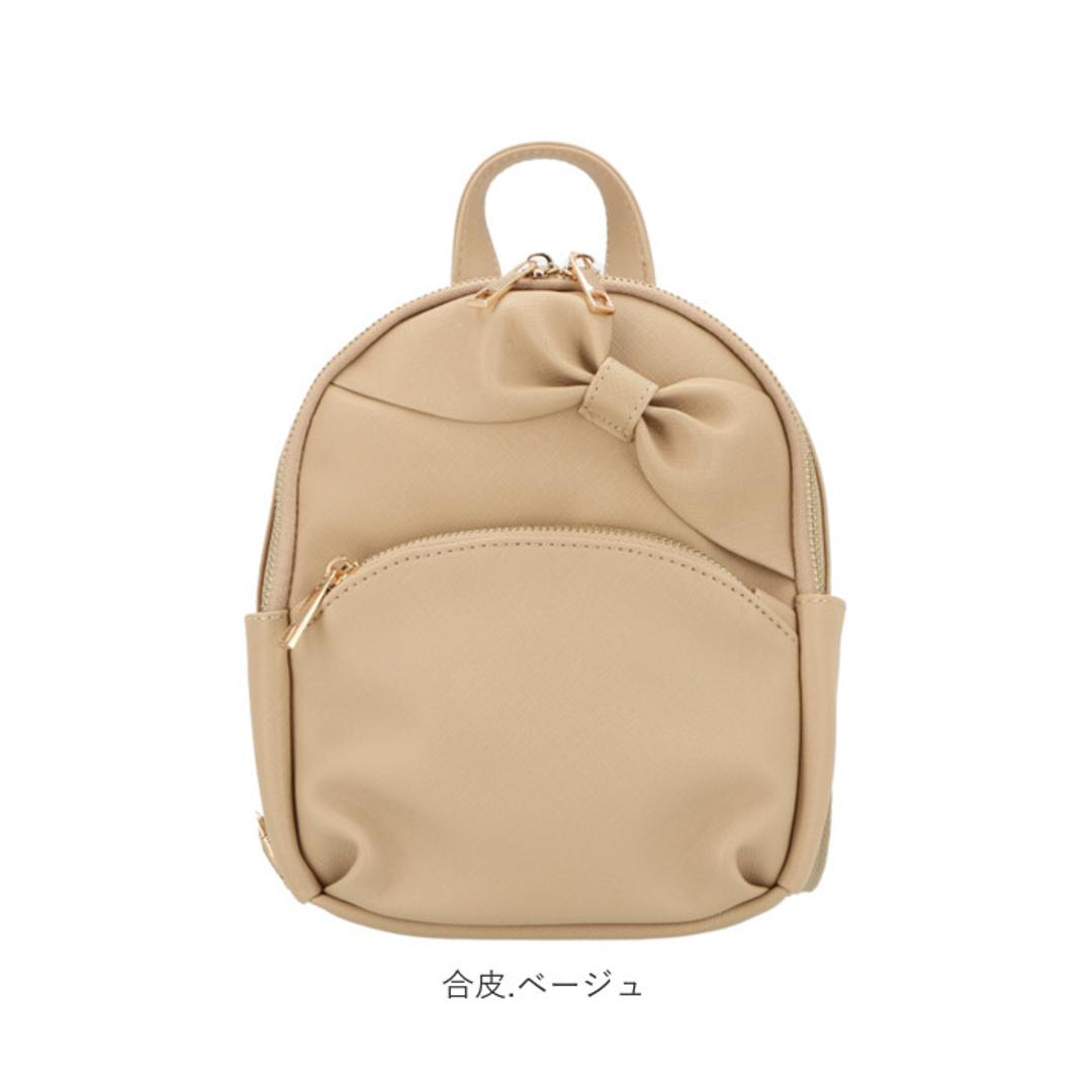 analogio レザー 2wayミニリュック フェイクレザー2WAYリュック