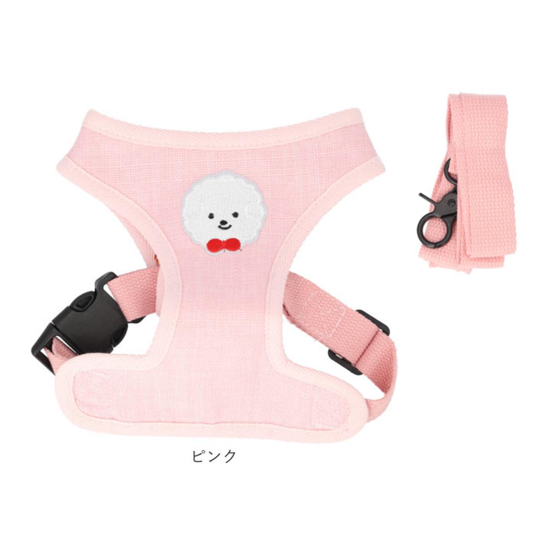 小型 犬 ハーネス リード セット 通販 ハーネスリード ハーネスリードセット ハーネス&リード 胴輪 首輪 リードセット かわいい おしゃれ 抜けない 犬用 簡単装着 ペット 小型犬 いぬ イヌ お散歩 散歩 お出かけ おでかけ ペット用 可愛い ブラック XS