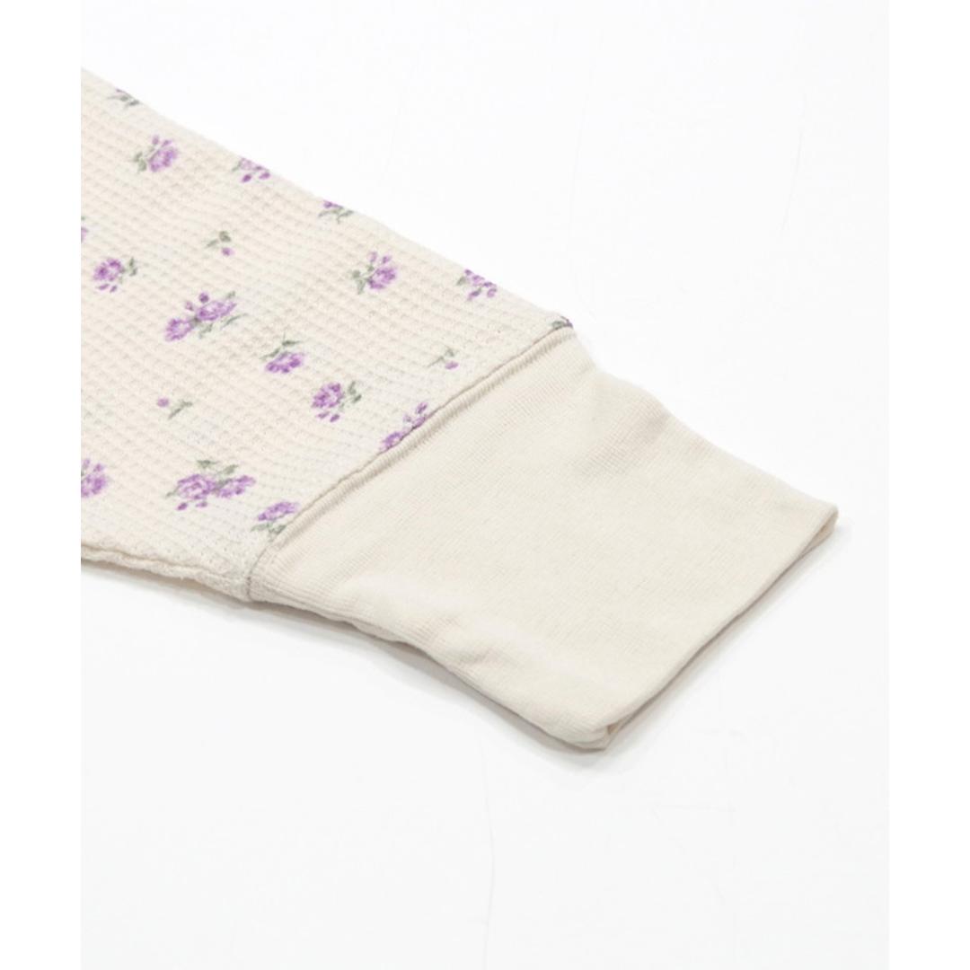 JEMORGAN サーマル レディース 通販 ジェーイーモーガン JD071-59S 切替ロンT ワッフル ロンT Tシャツ 長袖Tシャツ カットソー 長袖 トップス ワッフル生地 パック入り おしゃれ シンプル レディースファッション ピンク ・