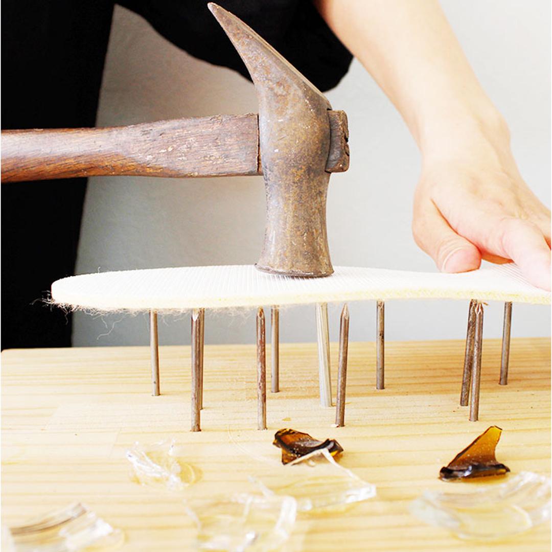 防災スリッパ 踏み抜き防止 通販 防災ルームシューズ スリッパ 防災 携帯スリッパ 折らない ルームシューズ バブーシュ 室内履き ルームスリッパ 防災グッズ 非常時 安全 ガラス片 災害 地震 避難 おしゃれ Kateva Guard KTV-G 防災用品 BE/ベージュ Mサイズ(21.5~23.5cm)