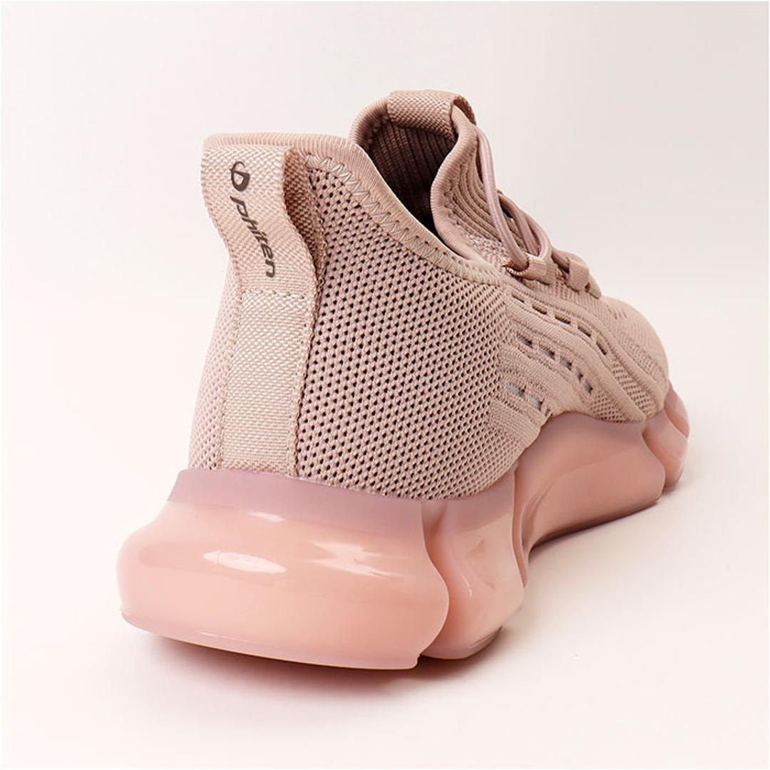 ファイテン スニーカー レディース 通販 phiten 靴 phl003 厚底 きれいめ 疲れない 軽量 シューズ 厚底スニーカー レディース靴 ウォーキング ウオーキング 履きやすい靴 履きやすい 疲れない靴 女性 カジュアル メンズ かわいい おしゃれ シルバー 23cm