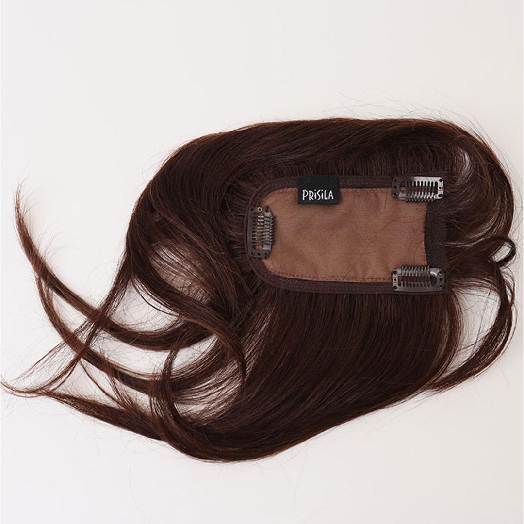 プリシラ 部分 ウィッグ prisila ST-102 通販 かつら 女性 レディース 部分ウィッグ ポイントウイッグ ヘアピース ポイントウィッグ ウイッグ 頭頂部 つむじ 白髪隠し 白髪かくし カツラ 人毛100% 人 毛 100 ロング 増毛部分かつら ZBDK/人毛ダークブラック ・