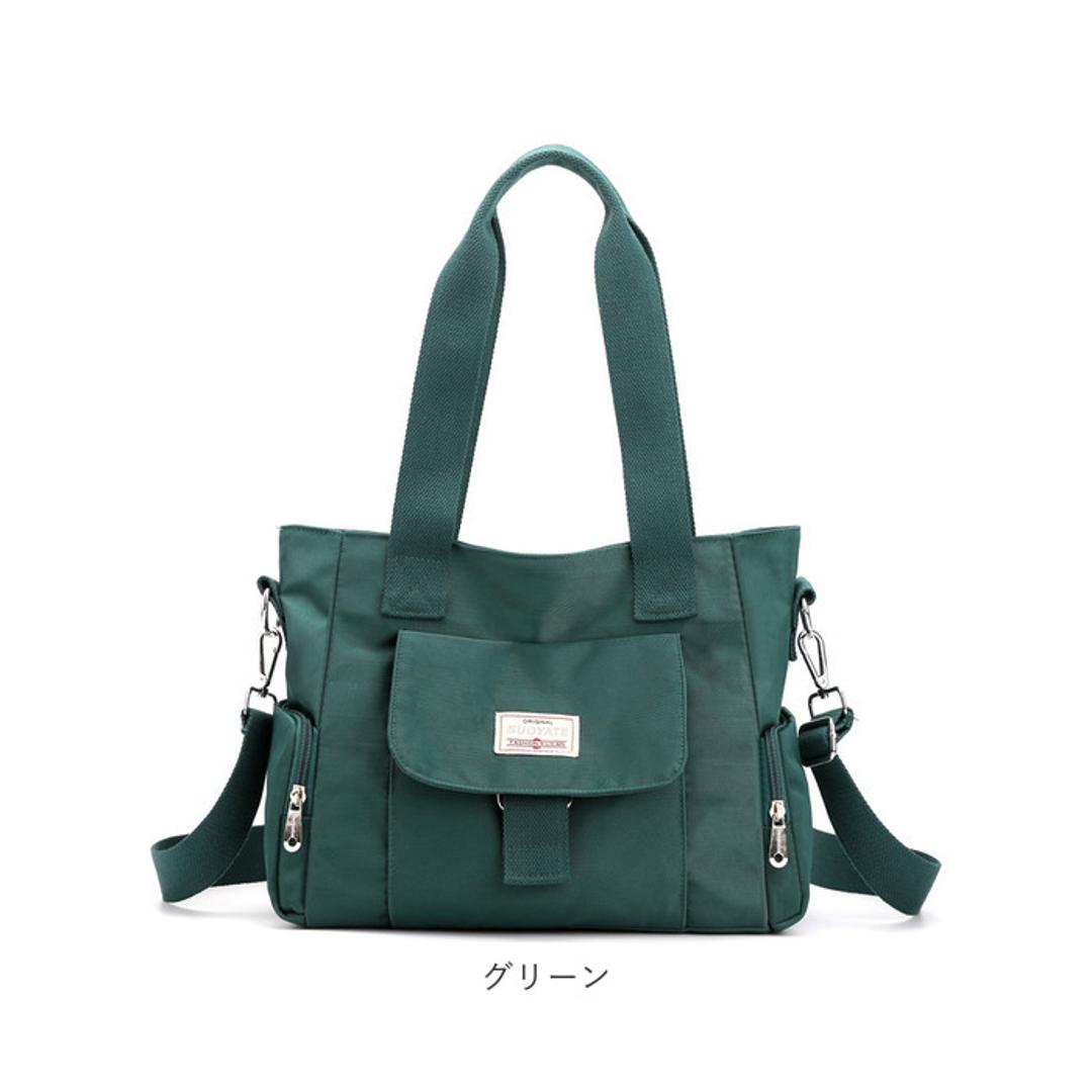 トートバッグ 斜め掛け レディース 通販 トートバック ショルダーバッグ ショルダーバック 斜め掛け 肩掛け ショルダー トート 手提げ 2way 軽量 大容量 撥水 A4 ナイロン おしゃれ 大人 通勤 通学 パープル ・