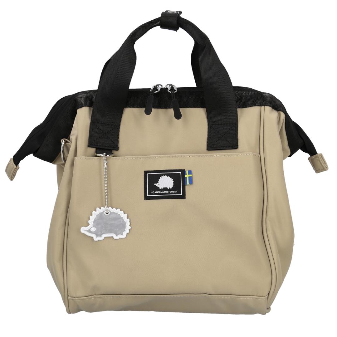 スカンジナビアンフォレスト ショルダー 251-KESF362 通販 ショルダーバッグ ショルダーバック 肩掛け ななめ掛け 斜めかけ 無地 シンプル 撥水 ファスナー ポケット SCANDINAVIAN FOREST レディース メンズ 男女兼用 カジュアル ミルクティー ・