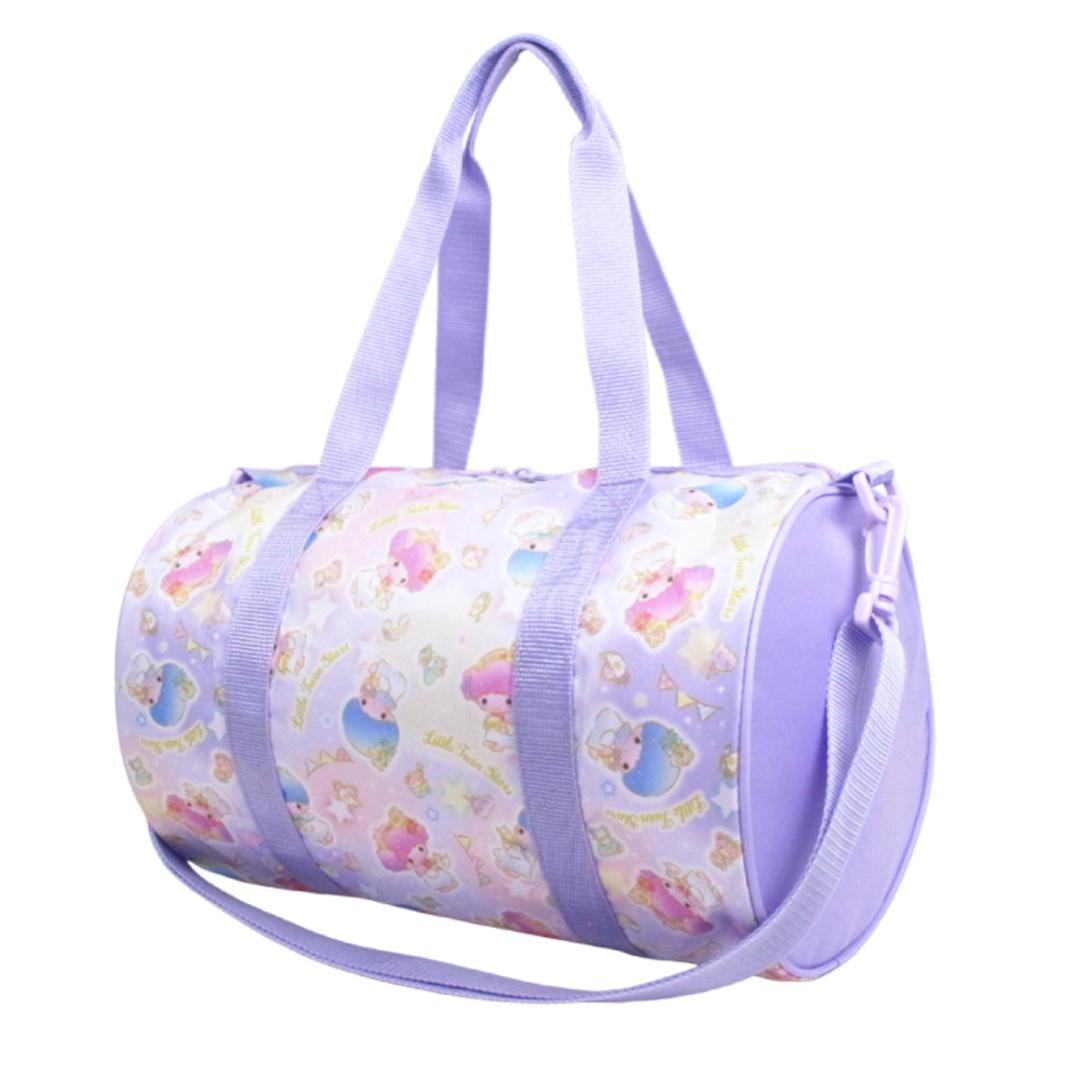 高波クリエイト プールバッグ 2WAY ロールボストン型 通販 プールバック ビーチバッグ ビーチバック ビニールバッグ ビニールバック ロールボストン ファスナー キャラクター 女の子 男の子 キッズ 子供 子ども こども かわいい 可愛い ビーチ プール リトルツインスターズ ・