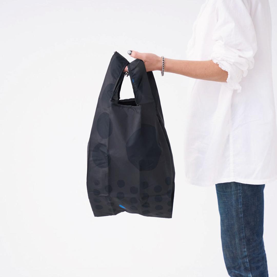 エコバッグ 折りたたみ コンパクト 通販 エコバック 392 plus m S ショッピングバッグ お買い物バッグ お買い物バック おりたたみ 折り畳み サブバッグ サブバック おしゃれ 軽量 軽い メンズ レディース 丈夫 撥水 はっ水 ギフト maru.black ・