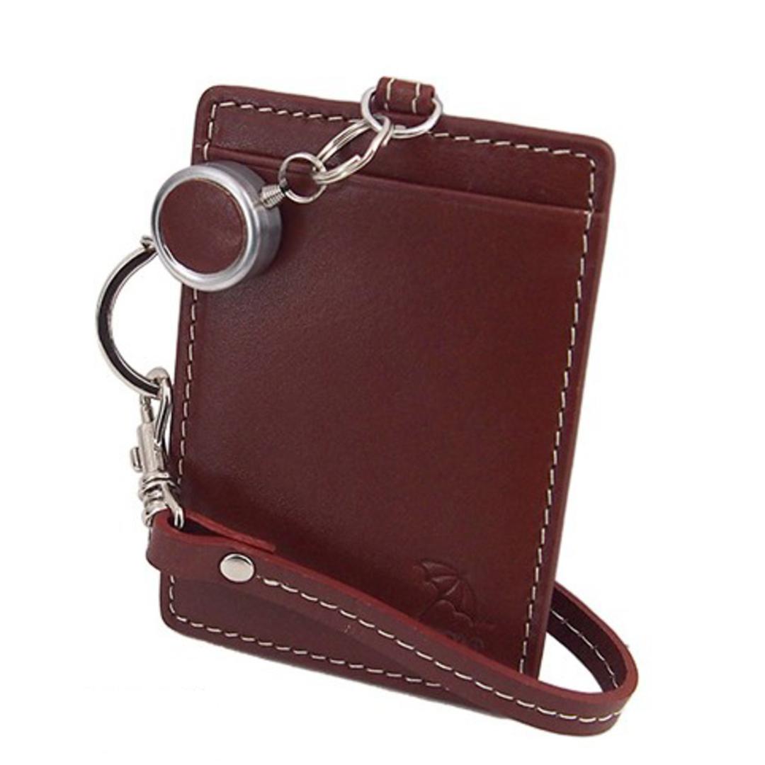 アーノルドパーマー パスケース ArnoldPalmer 4AP3283 通販 リール付きパスケース 定期入れ 定期券入れ 定期券ケース 定期ケース 入館証 IDケース レディース メンズ リール付き 本革 レザー 通勤 通学 女性 男性 シンプル ブランド TAN ・