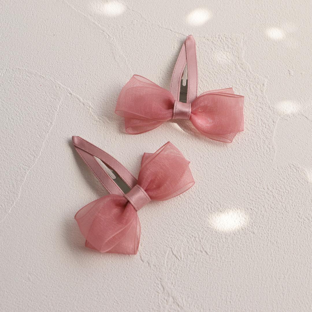 RORA パッチン留め 通販 ローラ ホリー パッチンピン パッチンどめ 大きい 大きめ ヘアアクセサリー 髪飾り 髪留め キッズ 子供 子ども こども 女の子 女子 リボン かわいい おしゃれ 入園式 卒園式 入学式 卒業式 発表会 結婚式 キッズファッション ダークピンク ・