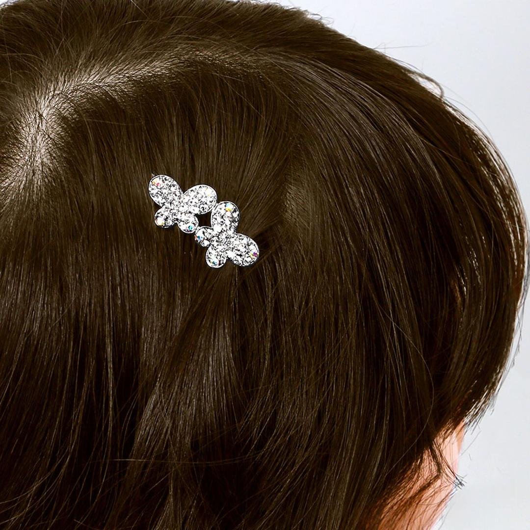 RORA ヘアクリップ 通販 ローラ エルシー ヘアークリップ ヘアアクセサリー 髪飾り キッズ 子供 子ども こども 蝶々 ちょうちょ 小さめ ミニ キラキラ かわいい おしゃれ 女の子 女子 入園式 卒園式 入学式 卒業式 発表会 結婚式 キッズファッション クリアー ・