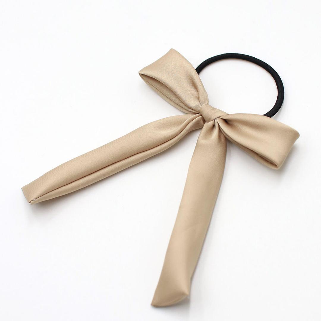Rora キッズ ヘアゴム リボン 通販 パステルカラー 58292201 ちゅきちゅきリボンヘアゴム 小さめ 女の子 大人っぽい 卒園式 入学式 結婚式 発表会 おしゃれ 可愛い オシャレ かわいい ヘアアレンジ ヘアーアクセサリー ヘアアクセサリー キッズファッション ベージュ フリー