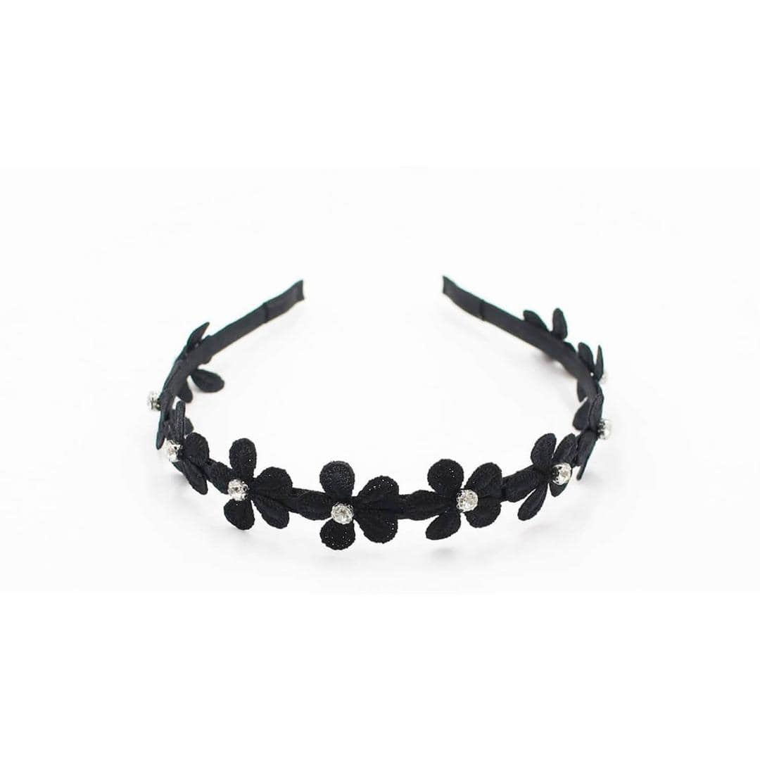 カチューシャ 花 キッズ キラキラ 通販 ヘッドドレス 女の子 子供 子ども こども セレモニー 卒園式 入学式 卒業式 結婚式 かわいい 可愛い 発表会 フラワー フォーマル お呼ばれ ヘアアレンジ ヘアーアクセサリー ヘアアクセサリー キッズファッション ブラック フリー