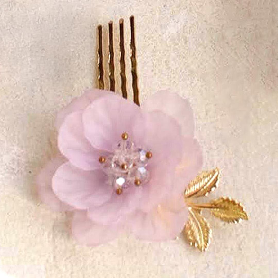 ヘアコーム アクセサリー 通販 髪留め コーム ヘアピン 髪飾り 子供 子ども こども キッズ 女の子 大人 レディース 花 フラワー おしゃれ 結婚式 ピアノ発表会 浴衣 七五三 ヘアアレンジ ヘアーアクセサリー ヘアアクセサリー キッズファッション ラベンダー フリー