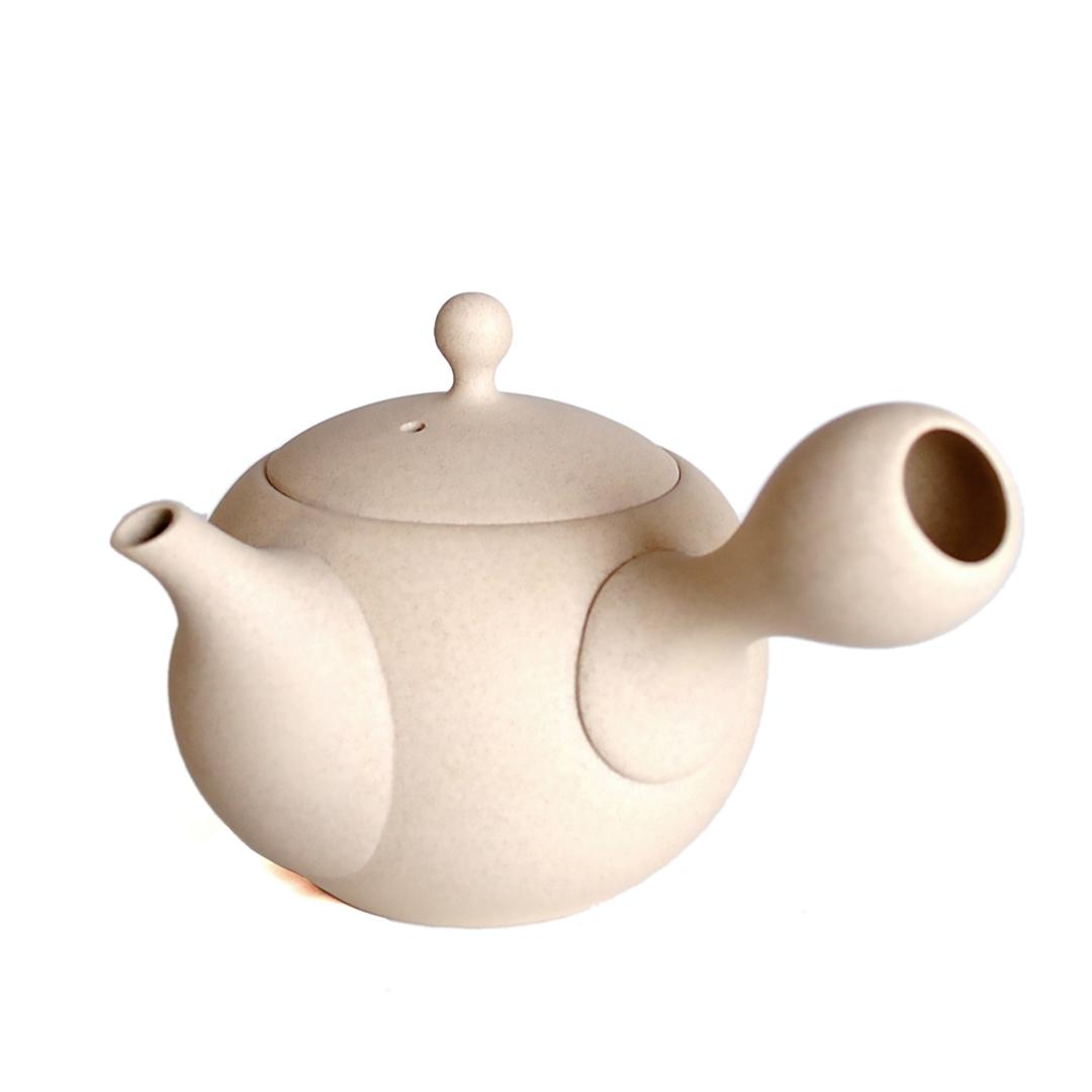 急須 丸型 ロクサン 丸型急須 通販 おしゃれ ティーポット 日本製 取っ手 お茶 かわいい ギフト きゅうす シンプル 茶器 ポット 贈り物 常滑焼 来客用 和モダン 和食器 オシャレ 台所用品 ティータイム ティーウェア WH ・