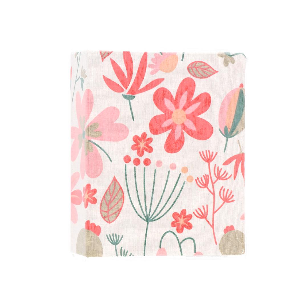 【最安値挑戦】【最短即日発送】写真 アルバム 大容量 L判 200枚 通販 フォトアルバム ポケットアルバム アルバム写真 ポケット かわいい おしゃれ 写真アルバム ファブリックカバー 布地 収納 可愛い 子供 赤ちゃん 記念日 写真整理用品 文房具 日用品雑貨 シンプル レッドフラワー ・