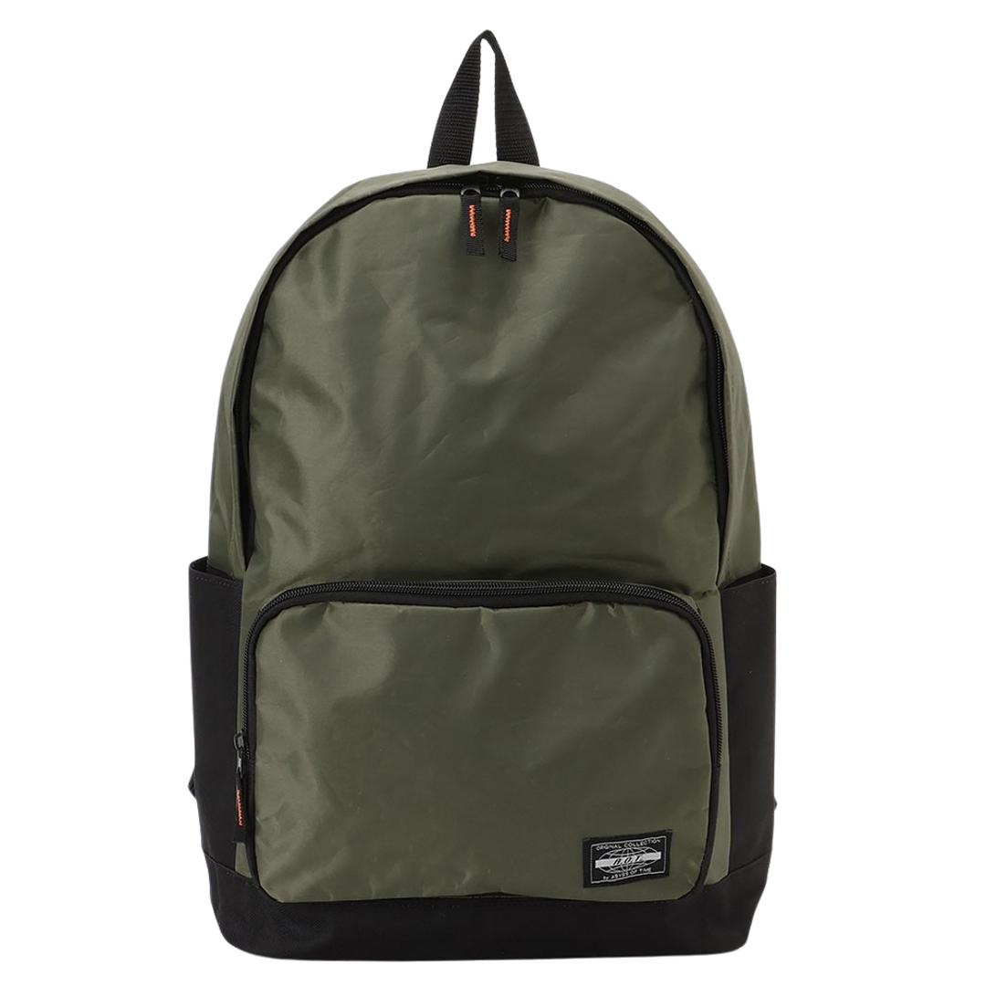 abyss of time バッグ リュック 通販 メンズ カジュアル リュックサック デイパック バックパック バック アビスオブタイム 通勤 通学 軽量 軽い スポーツ 無地 シンプル 小学生 中学生 大学生 おしゃれ レディース メンズバッグ ラウンドタイプ/カーキ ・