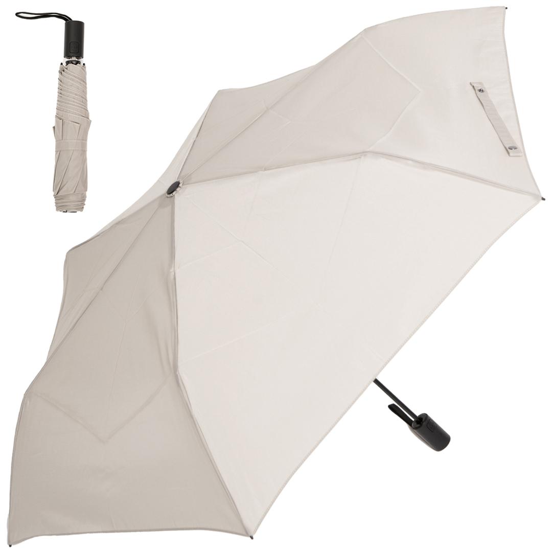 KIZAWA 折りたたみ傘 形状安定 通販 自動開閉傘 折り畳み傘 ワンタッチ たたみやすい メンズ 超撥水 6本骨 53cm Selfold opera AEX53XT-063UI 超軽量 傘 かさ 雨傘 レディース 通勤 通学 ビジネス 男女兼用雨傘 ベージュ ・