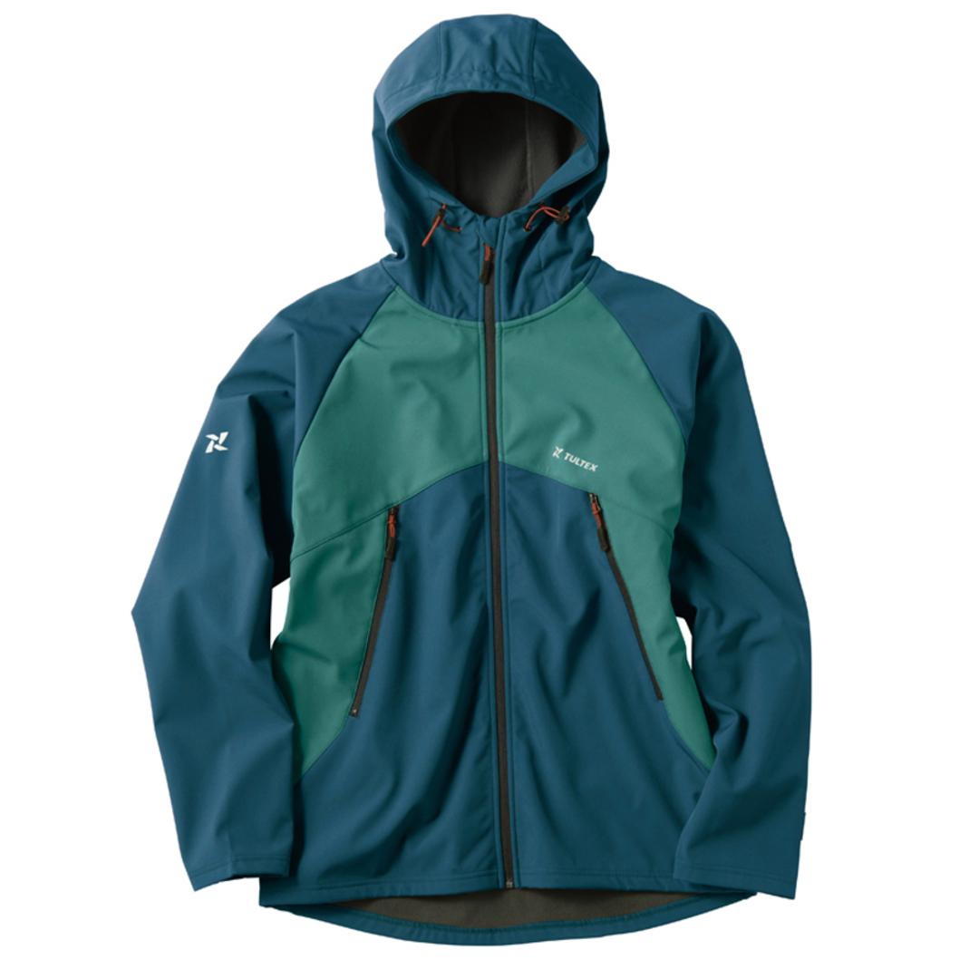 タルテックス ジャケット tultex 通販 メンズ ブランド ウインドブレーカー マウンテンパーカー 防風 アウター おしゃれ ブルゾン 秋 冬 ジャンバー 防寒着 パーカー フード付き 裏 フリース アイトス アウトドア 釣り ゴルフ 016.ブルーグリーン 【即日発送】Mサイズ