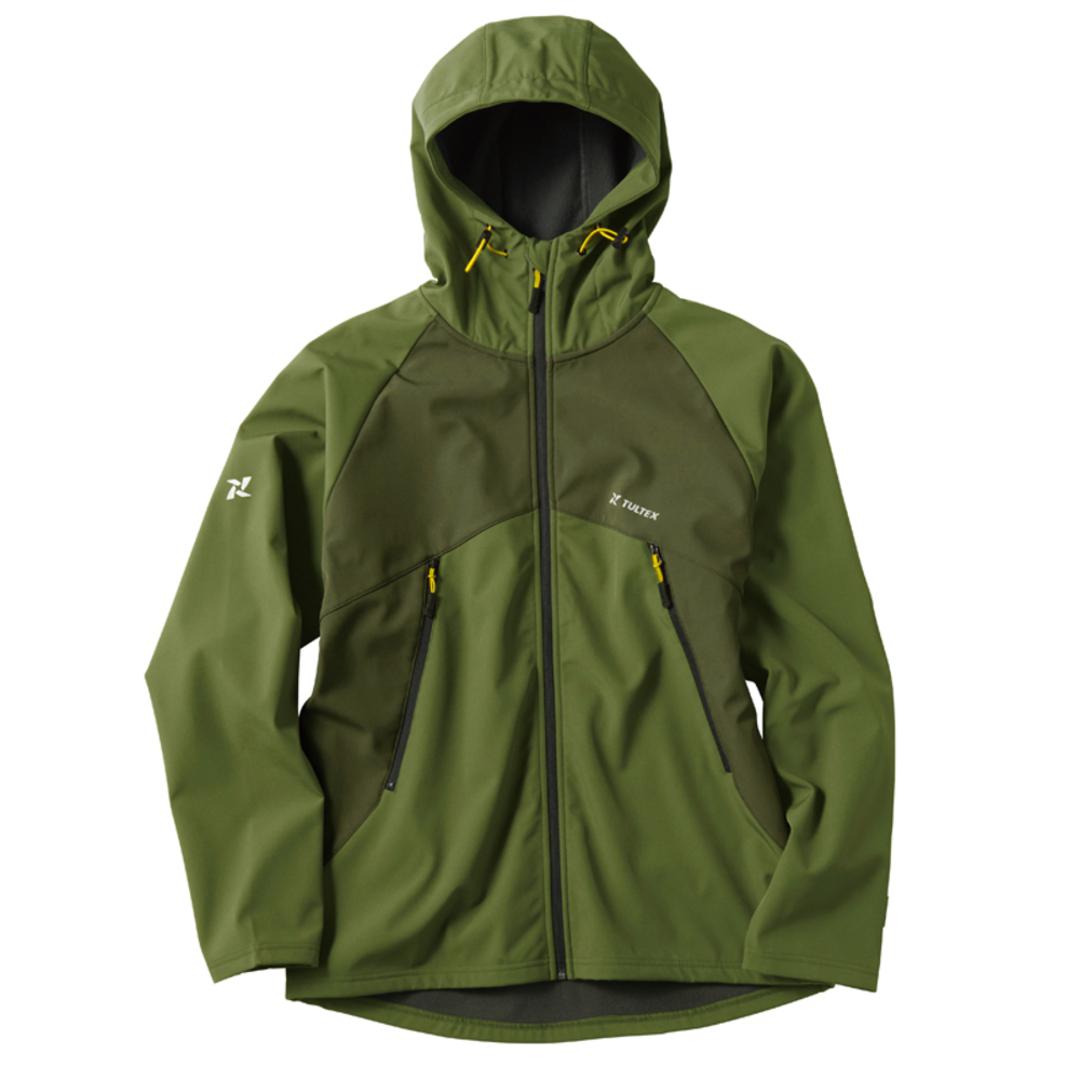 タルテックス ジャケット tultex 通販 メンズ ブランド ウインドブレーカー マウンテンパーカー 防風 アウター おしゃれ ブルゾン 秋 冬 ジャンバー 防寒着 パーカー フード付き 裏 フリース アイトス アウトドア 釣り ゴルフ 025.カーキ 【即日発送】Mサイズ