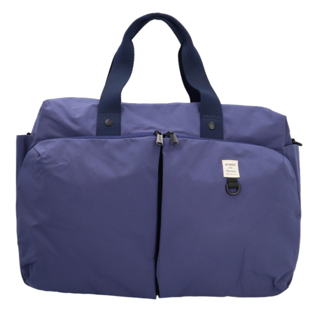 アネロ ボストンバッグ anello AGB5002 通販 ボストンバック 旅行バッグ ショルダーバッグ 修学旅行 斜めがけバッグ 肩掛け レディース メンズ 大容量 軽量 軽い 撥水 ポケット 多い キャリーオン NEW STANDARD レディースバッグ NPU.ネイビーパープル ・