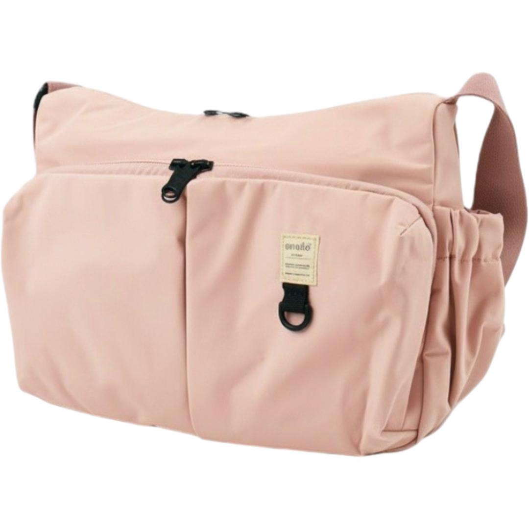 アネロ anello ショルダーバッグ AGB5006 通販 ショルダーバック 斜めがけバッグ レディース 大人 メンズ 通勤 サブバッグ 小さめ A5 軽量 軽い 撥水 旅行 おしゃれ ポケット 多い アウトドア NEW STANDARD レディースバッグ PI.ピンク ・