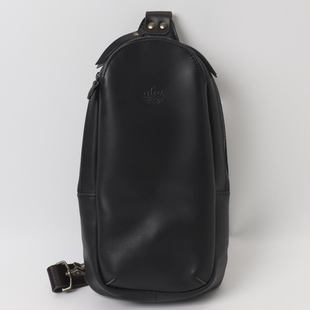 alto バッグ AMSB-1008 アルト 通販 日本製 ボディバッグ ボディーバッグ ボディバック 斜めがけバッグ メンズ レディース alto. 鞄 小さめ レザー 本革 ヌメ革 皮 かっこいい 通勤 通学 旅行 サブバッグ 男性 女性 男女兼用バッグ NV ・