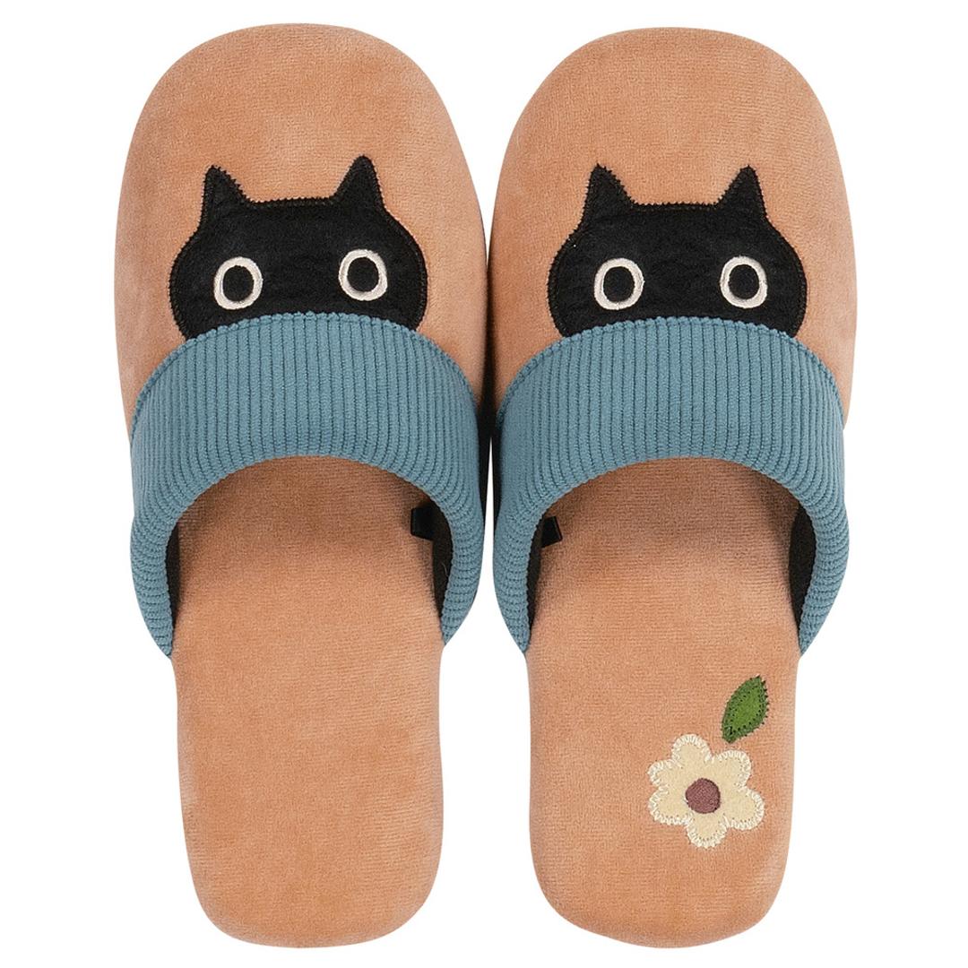 スリッパ 洗える かわいい 通販 ルームシューズ ルームスリッパ 前詰まりスリッパ トイレスリッパ おしゃれ 可愛い コーデュロイ 静音 静か 滑りにくい アツコマタノ atsuko matano 洗濯機 暖かい あったかい テキスタイル 生活雑貨 MEME/ブラウン M(22-24cm)