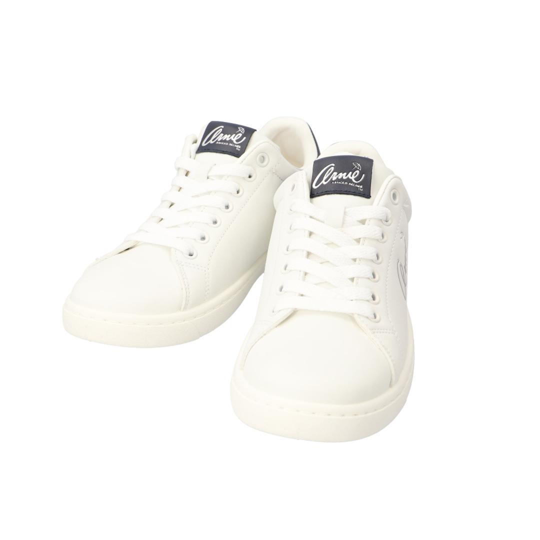 Arnold Palmer アーノルドパーマー レディース スニーカー 通販 ひも靴 紐靴 運動靴 ランニングシューズ ウォーキングシューズ カジュアルシューズ 靴 シューズ コートスニーカー 紐 ひも AN0602 カジュアル ランニング ウォーキング フラット ネイビー 【即日発送】23cm