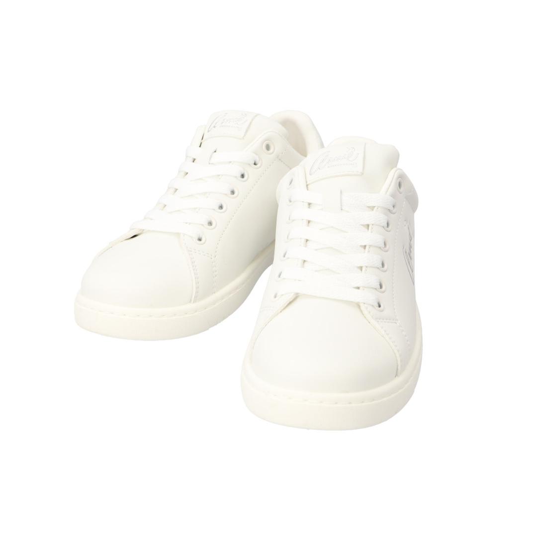 Arnold Palmer アーノルドパーマー レディース スニーカー 通販 ひも靴 紐靴 運動靴 ランニングシューズ ウォーキングシューズ カジュアルシューズ 靴 シューズ コートスニーカー 紐 ひも AN0602 カジュアル ランニング ウォーキング フラット ホワイト 【即日発送】23cm