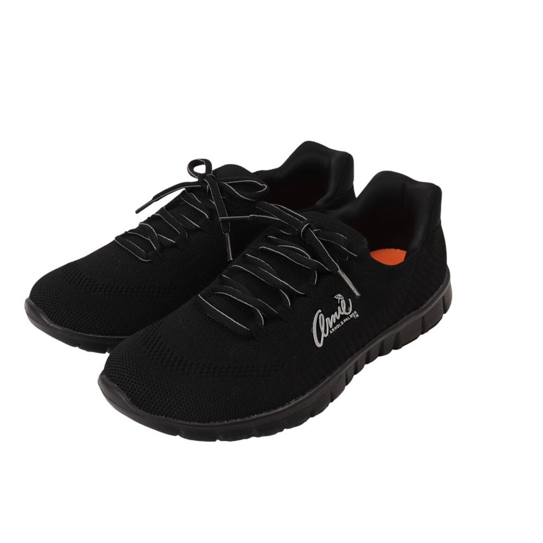 Arnold Palmer スニーカー レディース AN2205 通販 シューズ レディーススニーカー レディースシューズ ウォーキングシューズ 靴 アーノルドパーマー 脱ぎやすい 履きやすい くつ クツ ウォーキング カジュアル 女性 婦人靴 大人 オールブラック 22.5cm