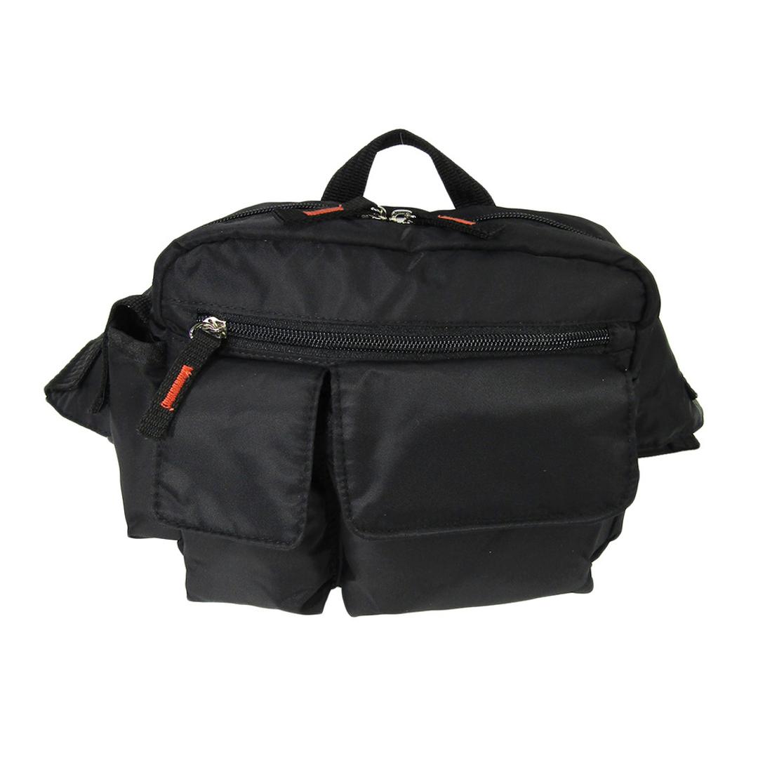 ウエストバッグ 大容量 通販 ウエストポーチ 仕事 ウェストポーチ ウェストバッグ バッグ バック 鞄 かばん カバン レディース メンズ 小物収納 ポケット A.O.T 3E81 エーオーティー 優美社 ナイロン 軽量 カジュアル シンプル おしゃれ ブラック ・