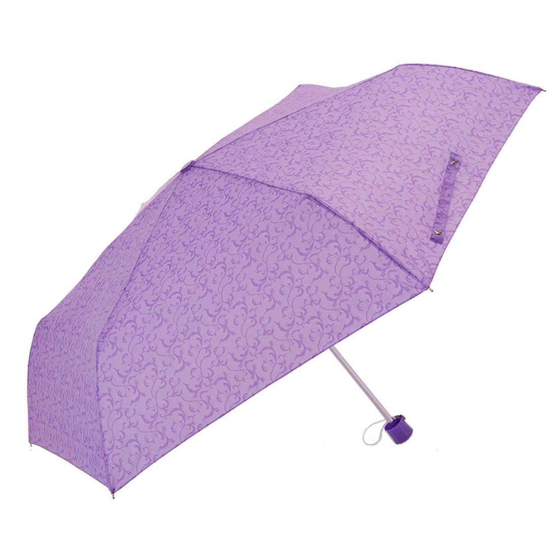 折りたたみ傘 55cm ATTAIN アテイン 通販 折り畳み傘 55センチ レディース メンズ 軽い 軽量 手開き 6本骨 安全ろくろ シンプル おしゃれ カラフル かわいい 女性 男性 三つ折り 3段折り ストライプ 縞々 しましま 5179.アラベスク紫 ・