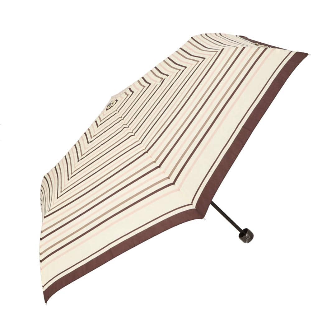 折りたたみ傘 レディース 通販 おしゃれ 折り畳み傘 55cm 雨傘 ブランド コンパクト ミニ傘 6本骨 かわいい 軽量 婦人傘 母の日プレゼント 傘 ギフト かさ カサ レイングッズ マルチボーダー/83ベージュ ・