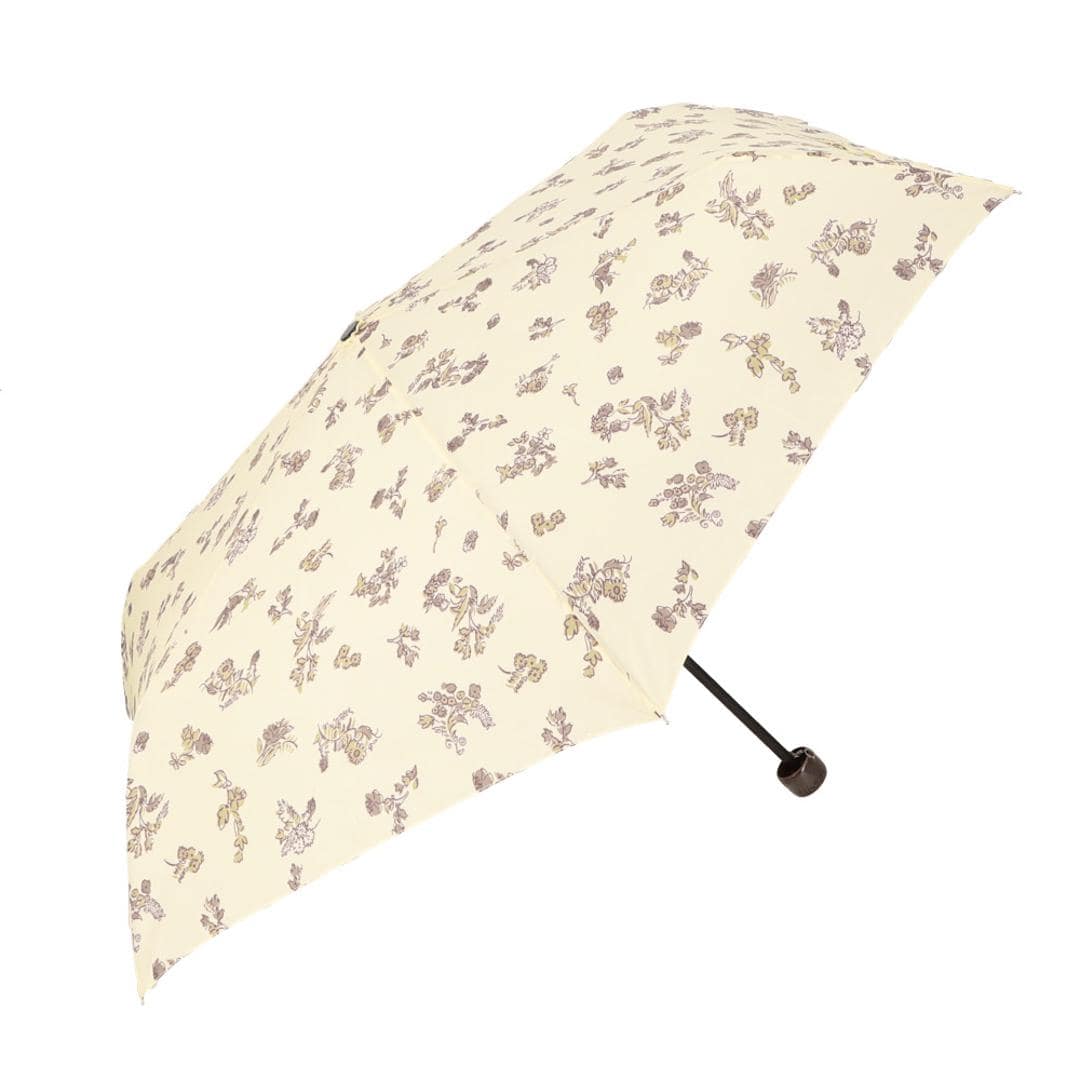 折りたたみ傘 レディース 通販 おしゃれ 折り畳み傘 55cm 雨傘 ブランド コンパクト ミニ傘 6本骨 かわいい 軽量 婦人傘 母の日プレゼント 傘 ギフト かさ カサ レイングッズ 小花/83ベージュ ・