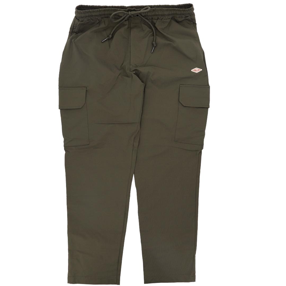 BALL パンツ 65751 通販 カーゴパンツ ストレッチパンツ 長ズボン ロングパンツ メンズ ワークパンツ ペインターパンツ ストレッチ天竺 伸縮 らくちん シンプル 無地 カジュアル アウトドア キャンプ ブランド ボール ボトムス 男性 紳士 KHAKI Mサイズ