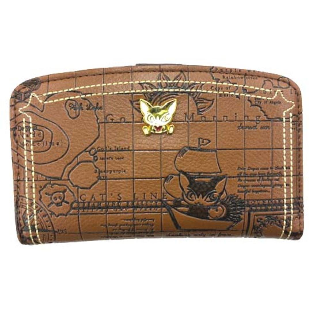 べべダヤン 財布 二つ折り 通販 猫のダヤン わちふぃーるど ダヤン グッズ 二つ折り財布 2つ折り財布 深札入れ さいふ サイフ レディース 大人 女性 女子 おしゃれ ラウンドファスナー 猫グッズ ネコ柄 かわいい オシャレ 可愛い レディース財布 コンパスローズBR ・