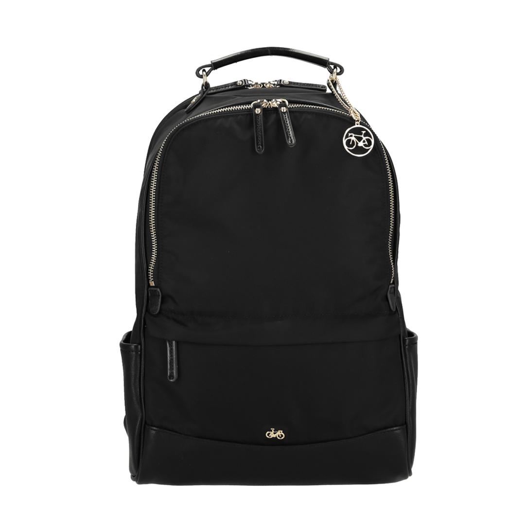 ビアンキ リュック 通販 レディース おしゃれ 大人 かわいい 通勤 通学 ブランド Bianchi Donne ビアンキ ドンナ A4 大容量 軽量 軽い ナイロン タブレット PC 収納 シンプル カジュアル 上品 きれいめ バックパック ギフト プレゼント 就職 進学 誕生日 BDGA-02 ブラック ・