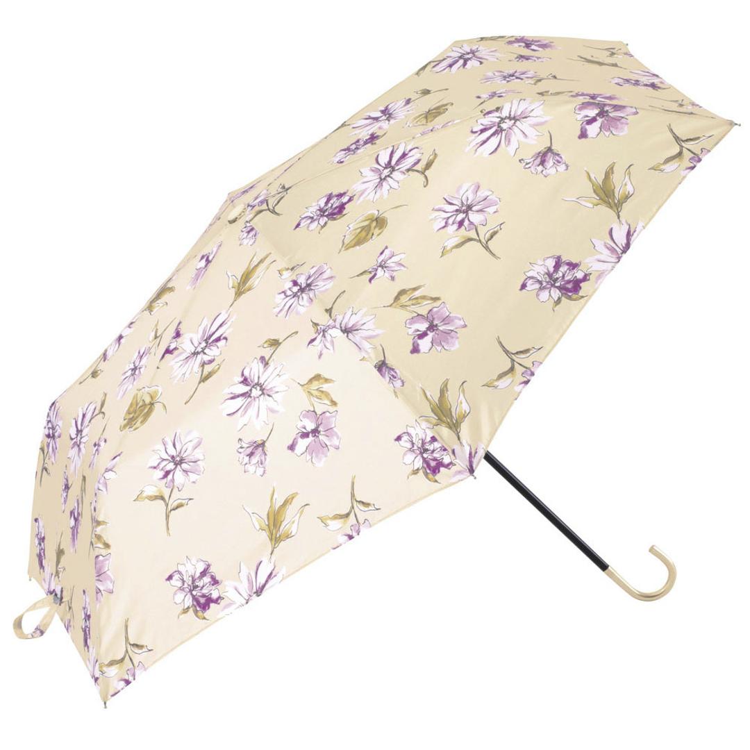 because 傘 ビコーズ 通販 晴雨兼用傘 折りたたみ傘 カサ かさ レディース 晴雨兼用 雨傘 撥水 雨具 UVカット おしゃれ かわいい オシャレ 可愛い シンプル お洒落 上品 50cm 手開き 通勤 通学 女性 女子 大人 ファッション小物 ドローイングフラワーアイボリー ・
