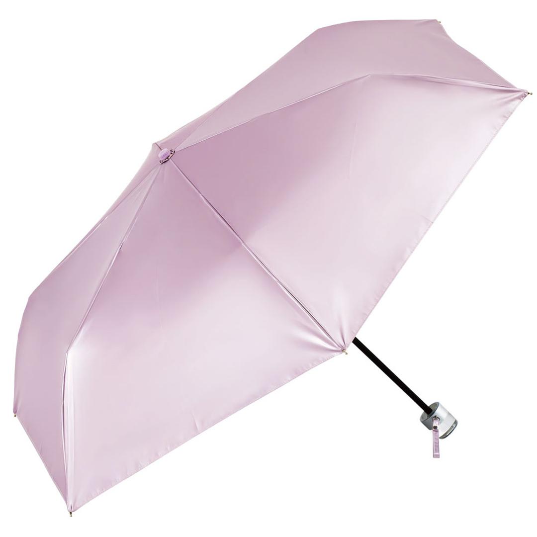 because ビコーズ パールブ 折りたたみ傘 軽量 レディース 通販 雨傘 日傘 傘 かさ カサ 婦人傘 晴雨兼用 折り畳み 折りたたみ UV対策 紫外線対策 輝き 光沢感 きらめき 熱中症対策 遮熱 かわいい 可愛い 通勤 通学 おしゃれ オシャレ ピンク ・