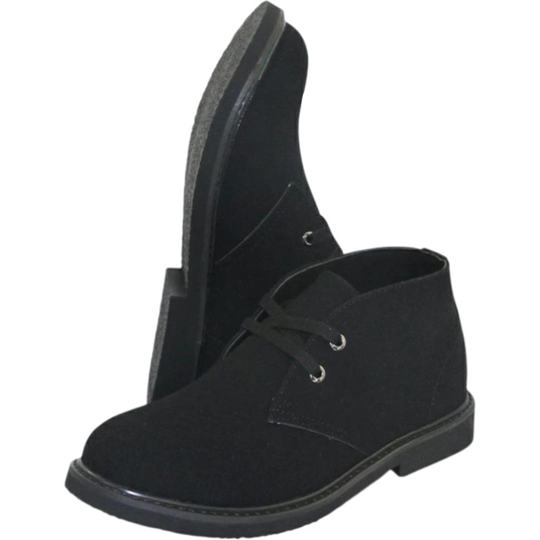 デザートブーツ レディース メンズ 通販 bullet jam BJ-8114 バレットジャム ショートブーツ ブーツ スウェード ミドルカットブーツ シューズ 靴 ブランド おしゃれ 冬 秋 ミッドカット カジュアル かわいい 婦人靴 紳士靴 フェイクレザー BK サイズ36