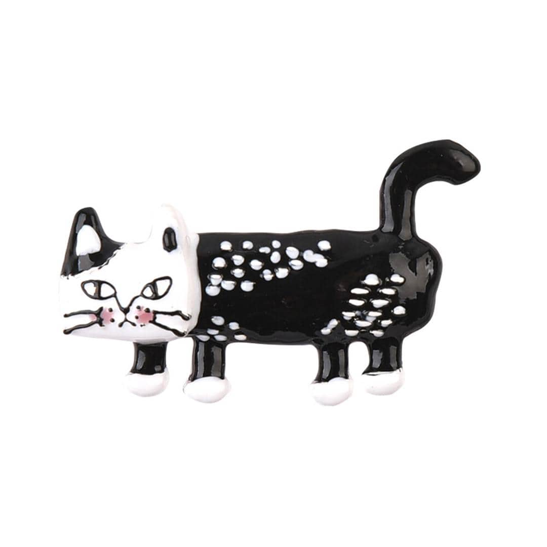 ブローチ 親指サイズ アニマル 通販 バッジ 親指サイズのブローチ アクセサリー ジュエリー 飾り 小さい 小さめ ミニ 動物 コンパクト かわいい 可愛い キャラ ギフト 贈り物 ファッション 雑貨 グッズ おでかけ お出かけ オシャレ おしゃれ マチルダさん ・