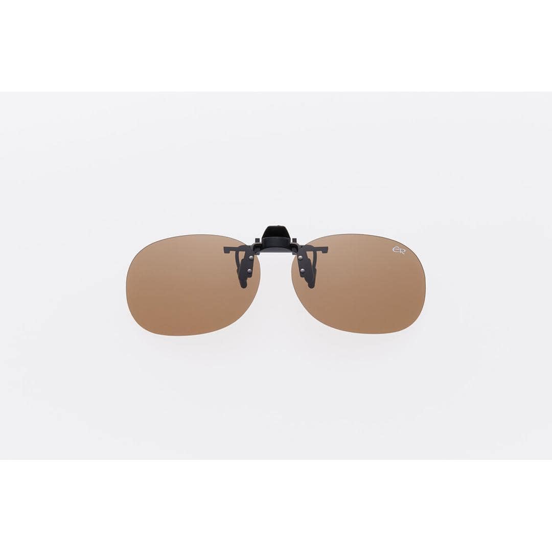 クリップオンサングラス 偏光 はねあげ 通販 日本製 BV-26 エロイコ 偏光サングラス サングラス 偏光グラス メガネの上から クリップ オン メガネ レディース メンズ 眼鏡の上から オーバーグラス UVカット おしゃれ ドライブ 運転 ゴルフ 釣り 偏光ブラウン ・